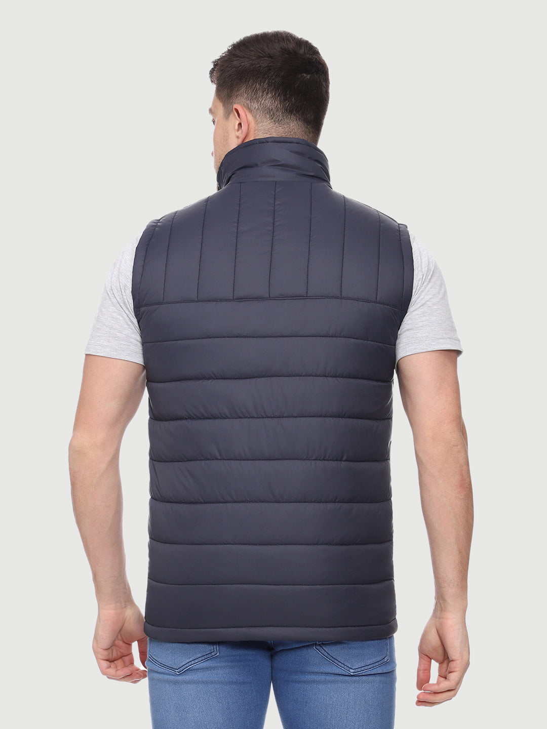 Sleeveless Reversible Jacket For Men