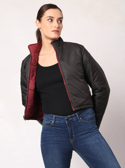 Cropped Reversible Jacket For Women