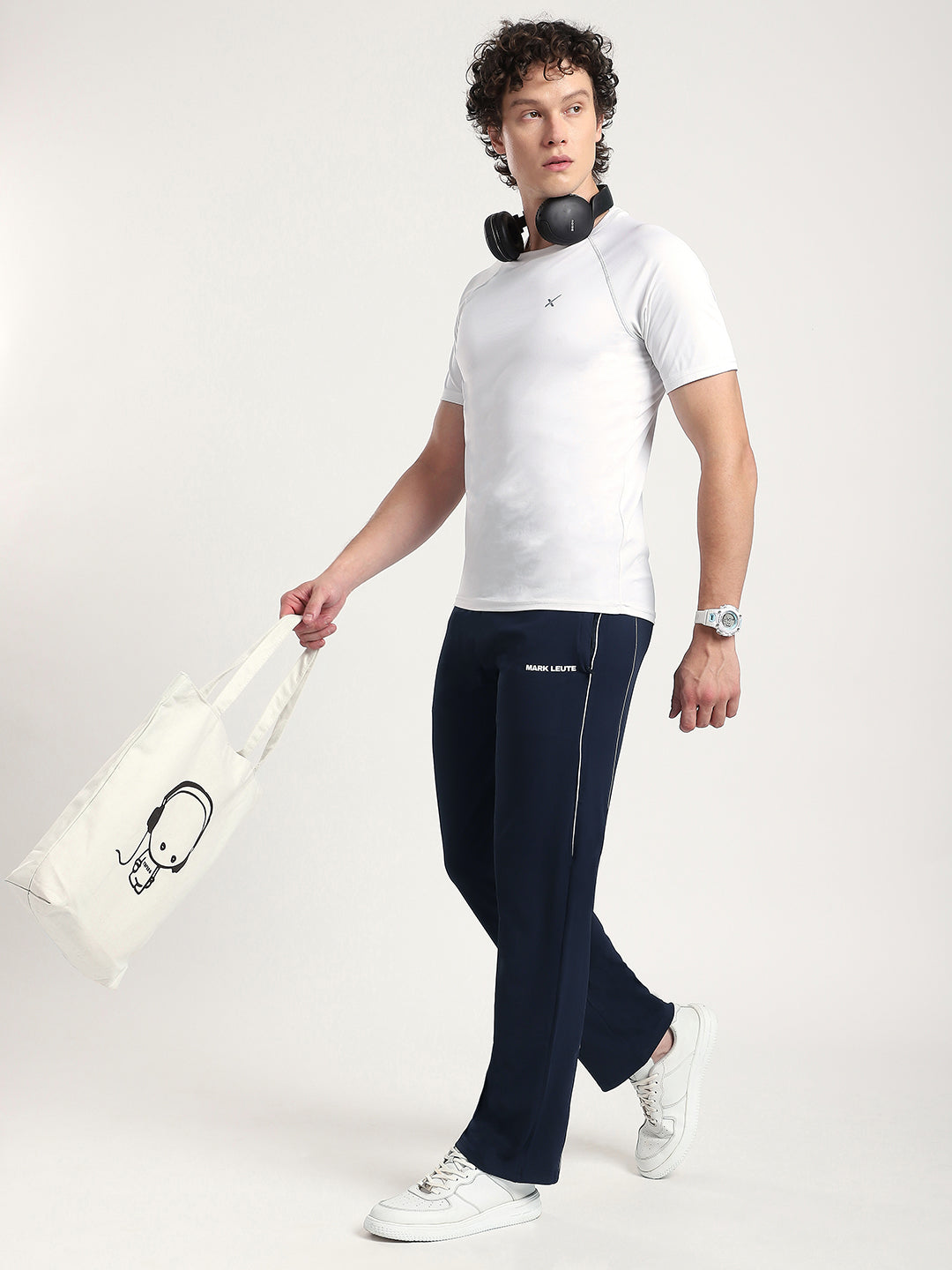 Mono Line Rapid Dry Pants (Navy Blue)