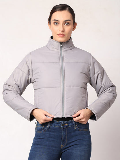 Cropped Reversible Jacket For Women