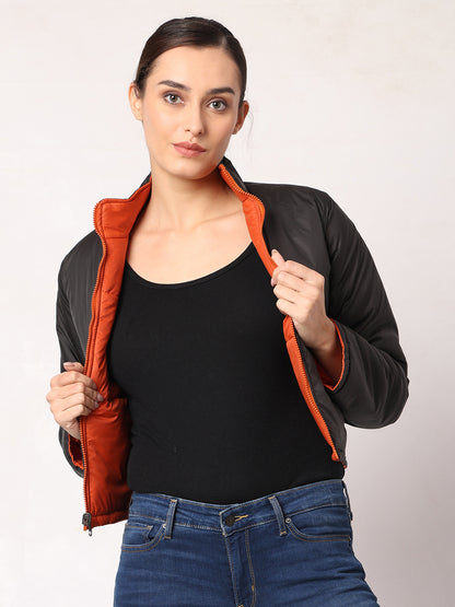 Cropped Reversible Jacket For Women