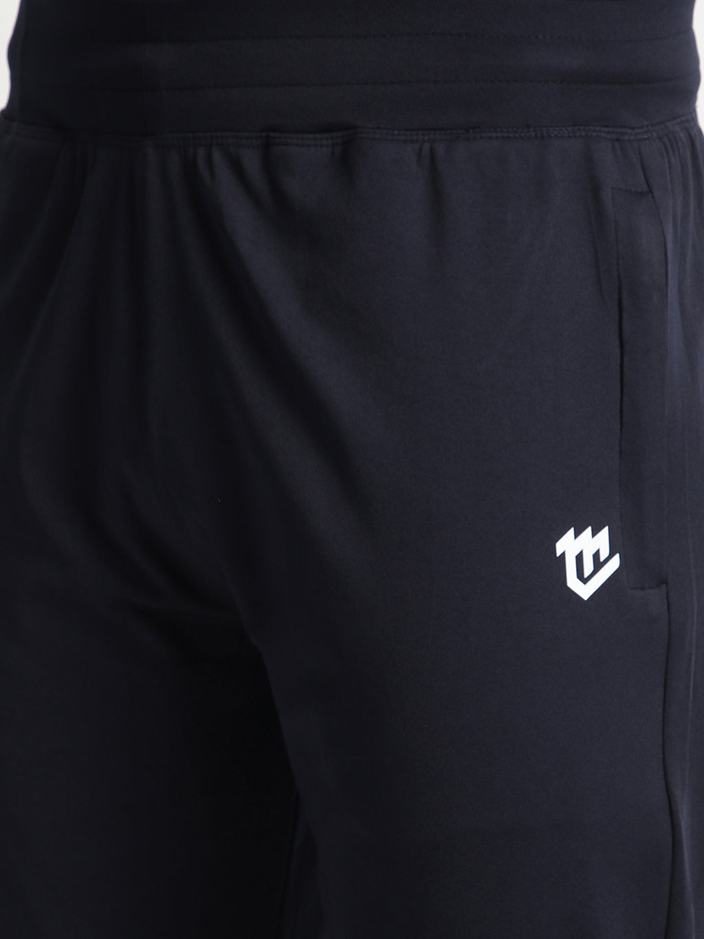 Rapid Dry Blue Solid Track Pant for Men (DRITX)