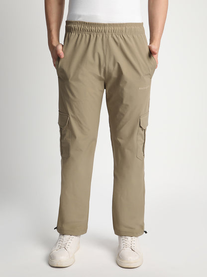 Parachute Cargo Pants for Men. (Beige)