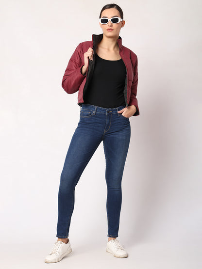 Cropped Reversible Jacket For Women