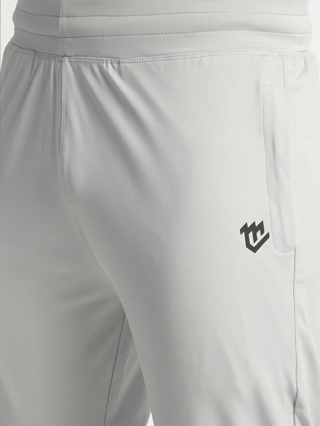 Rapid Dry Grey Solid Track Pant for Men (DRITX)