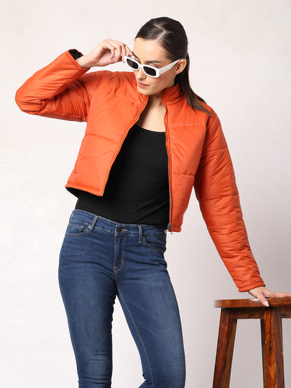 Cropped Reversible Jacket For Women