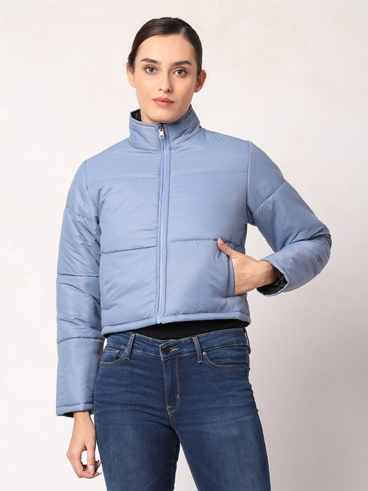 Cropped Reversible Jacket For Women