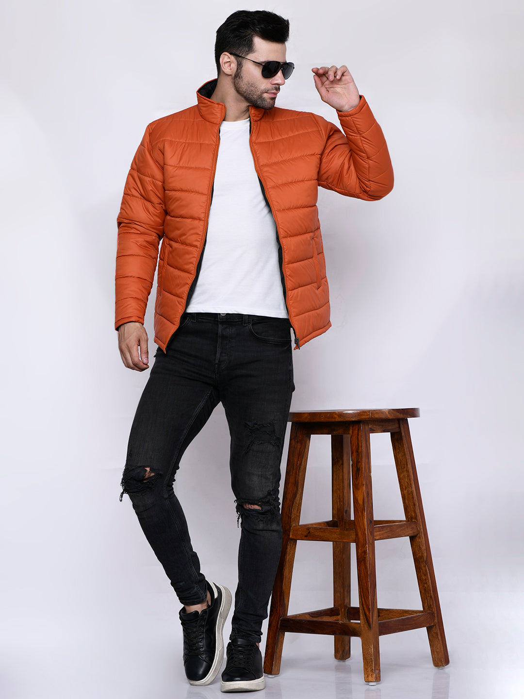 Full-Sleeves Reversible Jacket For Men