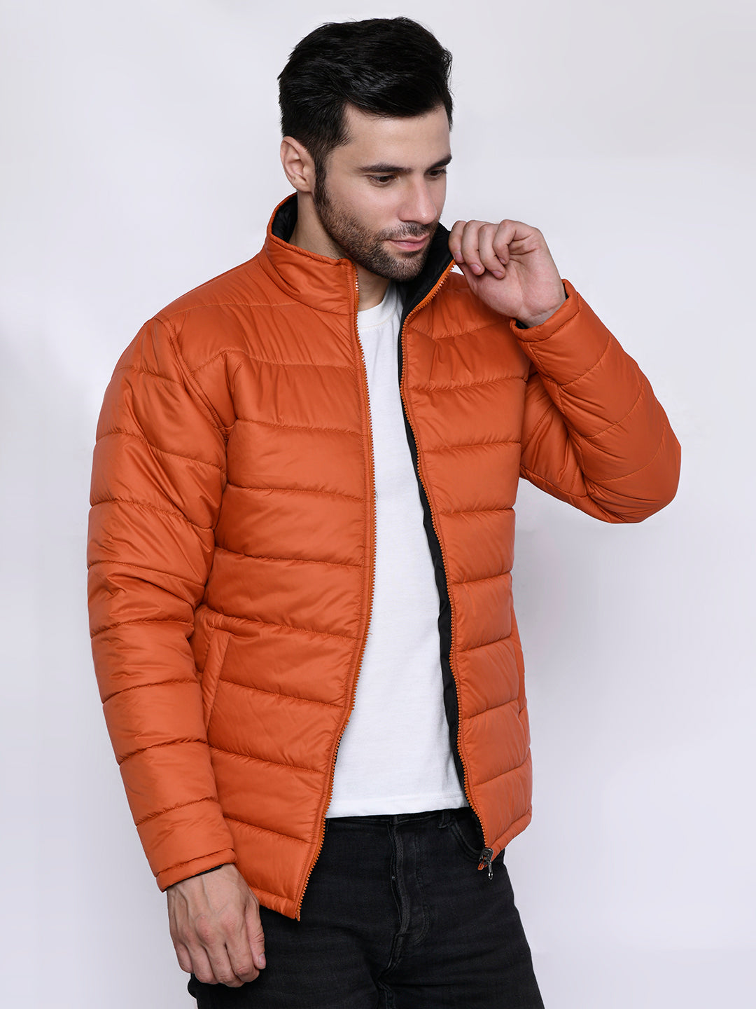 Full-Sleeves Reversible Jacket For Men