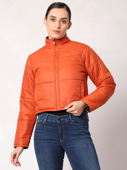 Cropped Reversible Jacket For Women