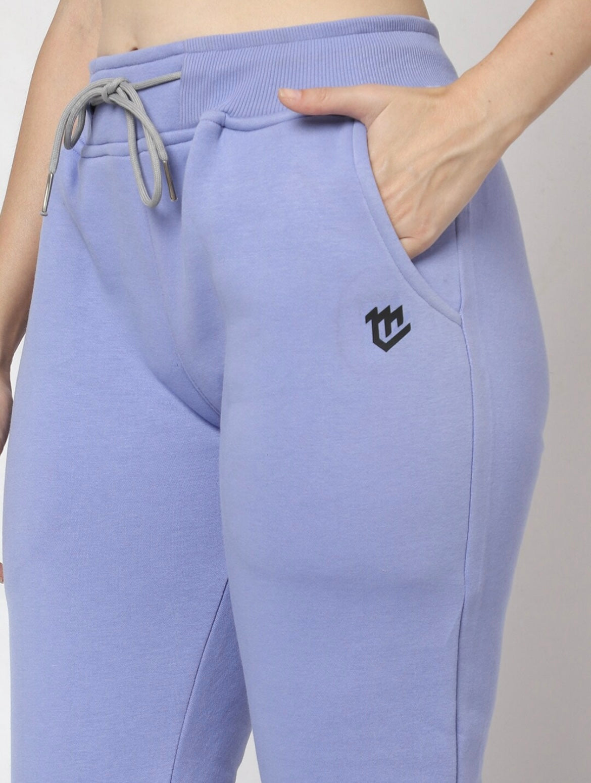 Lavender Fleece Winter Track Pant for Women