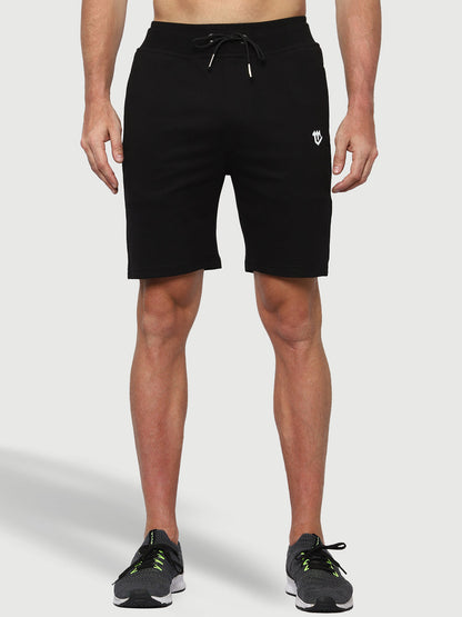 Mark Leute Black Shorts For Men