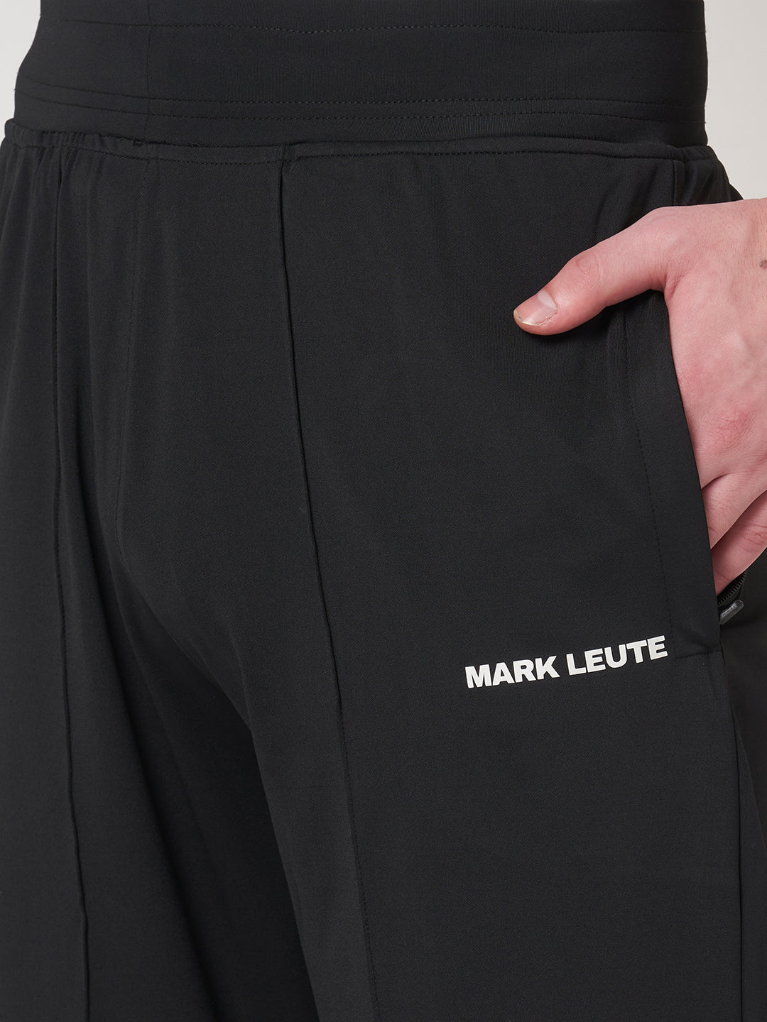 Straight Fit Rapid Dry Track Pant (Black)