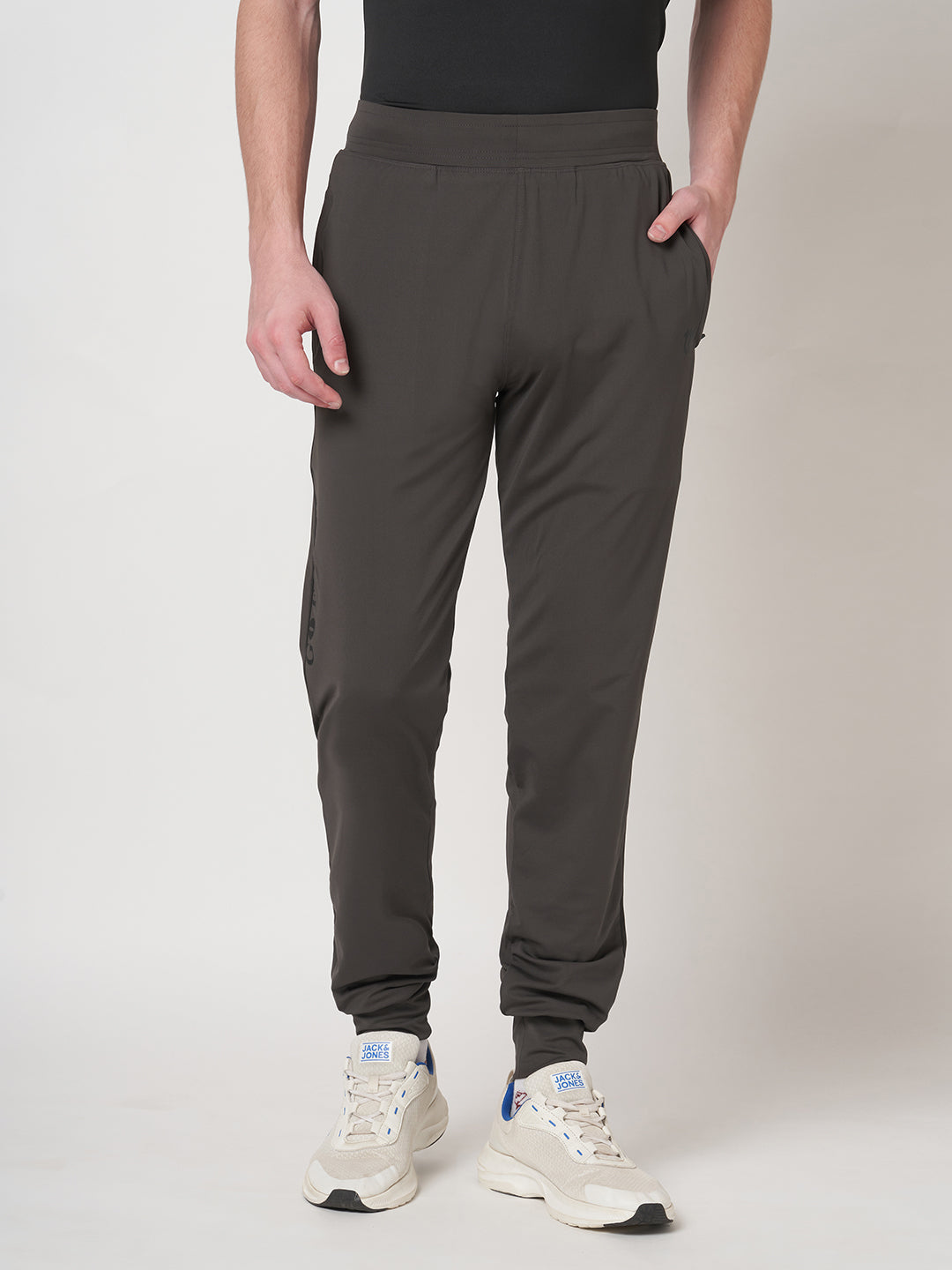 Rapid Dry Brown Solid Track Pant for Men (Brown)