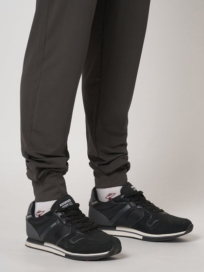 Rapid Dry Brown Solid Track Pant for Men (BROWN)