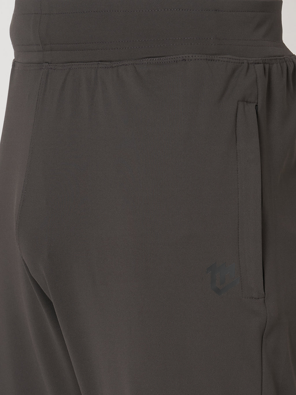 Rapid Dry Brown Solid Track Pant for Men (BROWN)