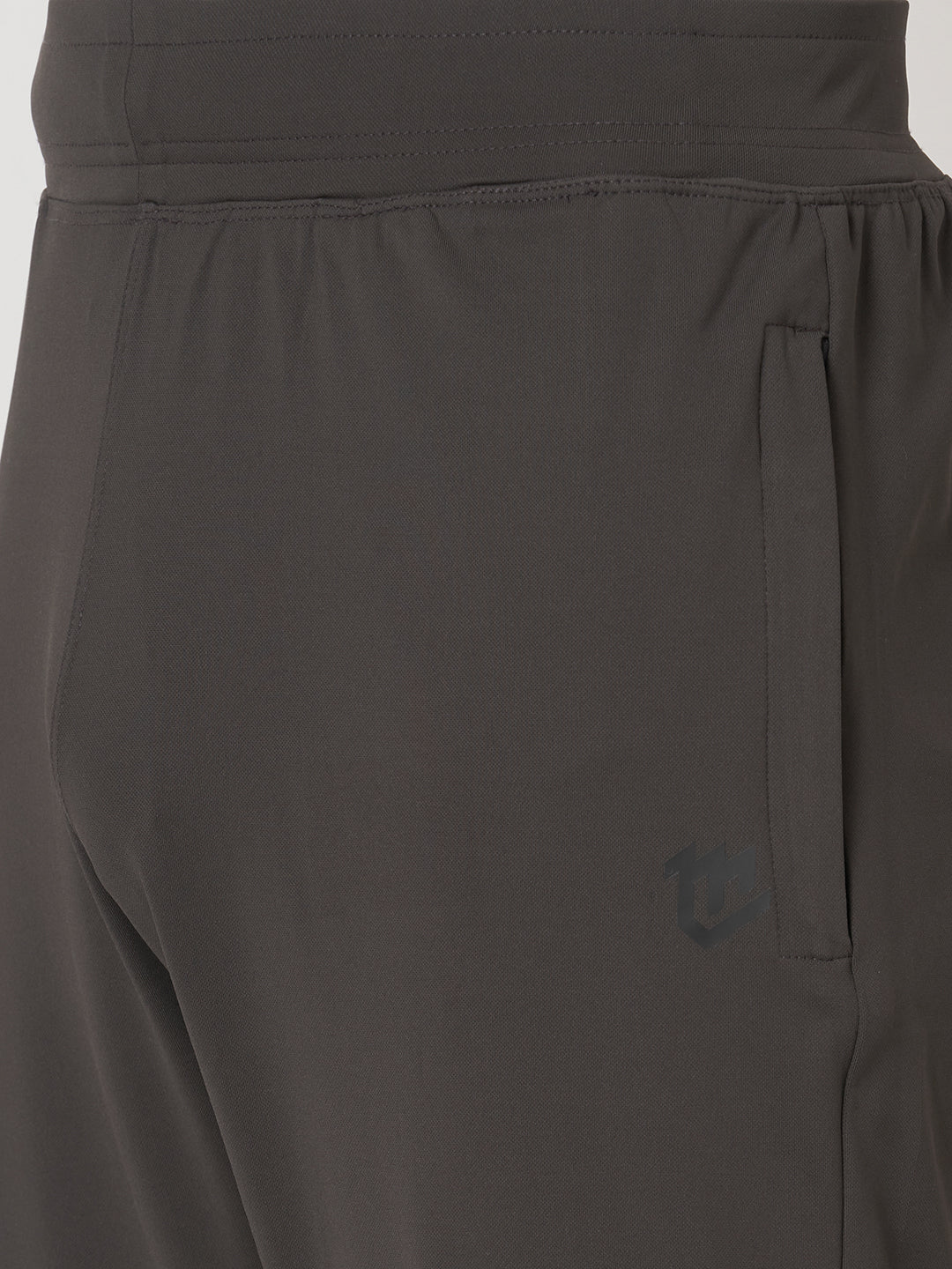 Rapid Dry Brown Solid Track Pant for Men (BROWN)