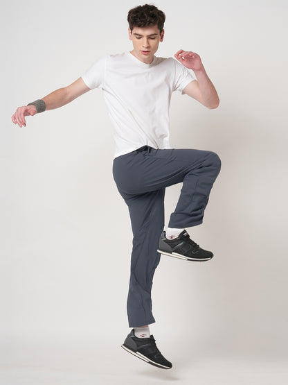 Straight Fit Rapid Dry Track Pant (Dark Grey)