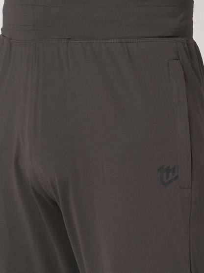 Rapid Dry Brown Solid Track Pant for Men (DRITX)
