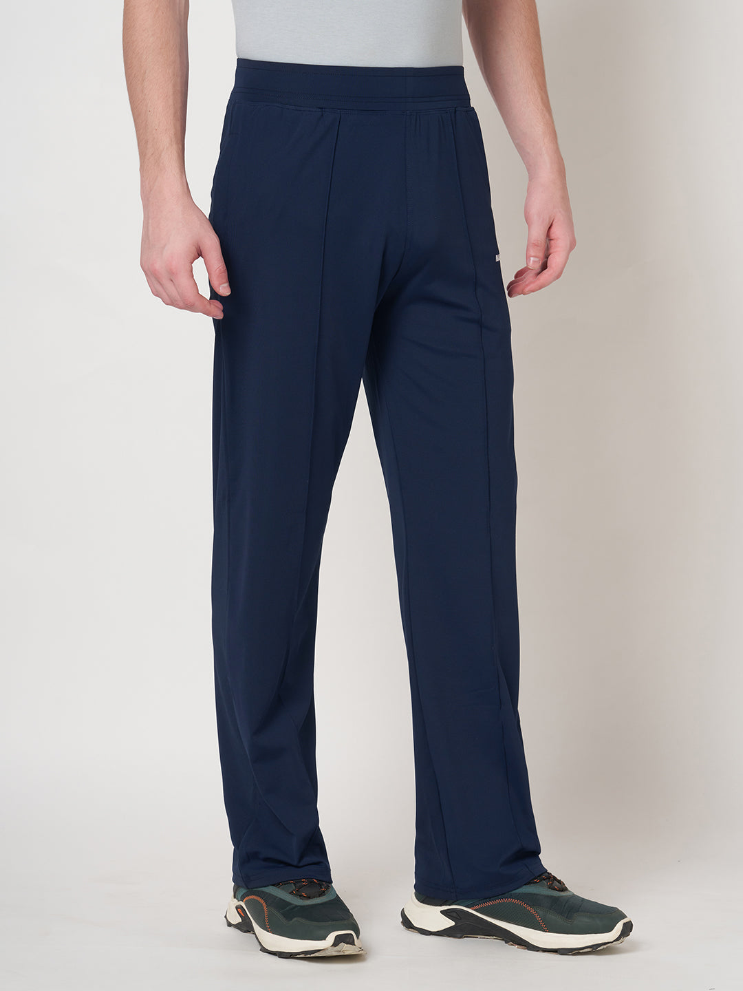 Straight Fit Rapid Dry Track Pant (Navy Blue)