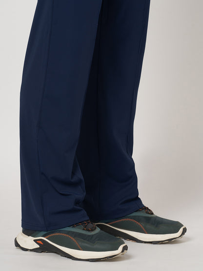 Straight Fit Rapid Dry Track Pant (Navy Blue)