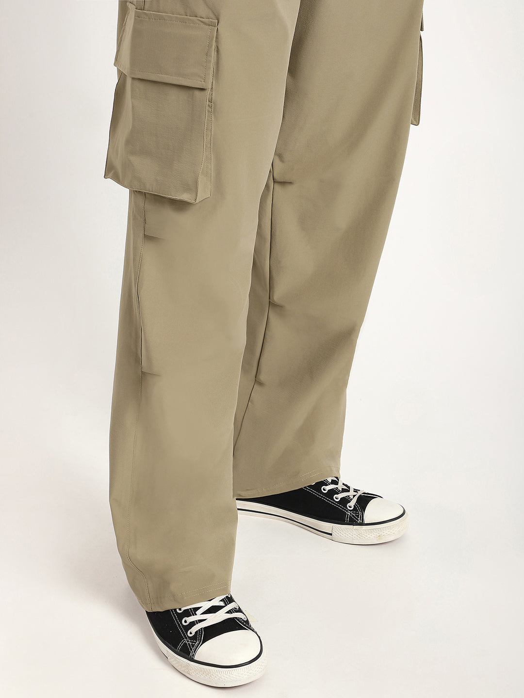 Plus Size Cargo Pants for Men (Khakhi)