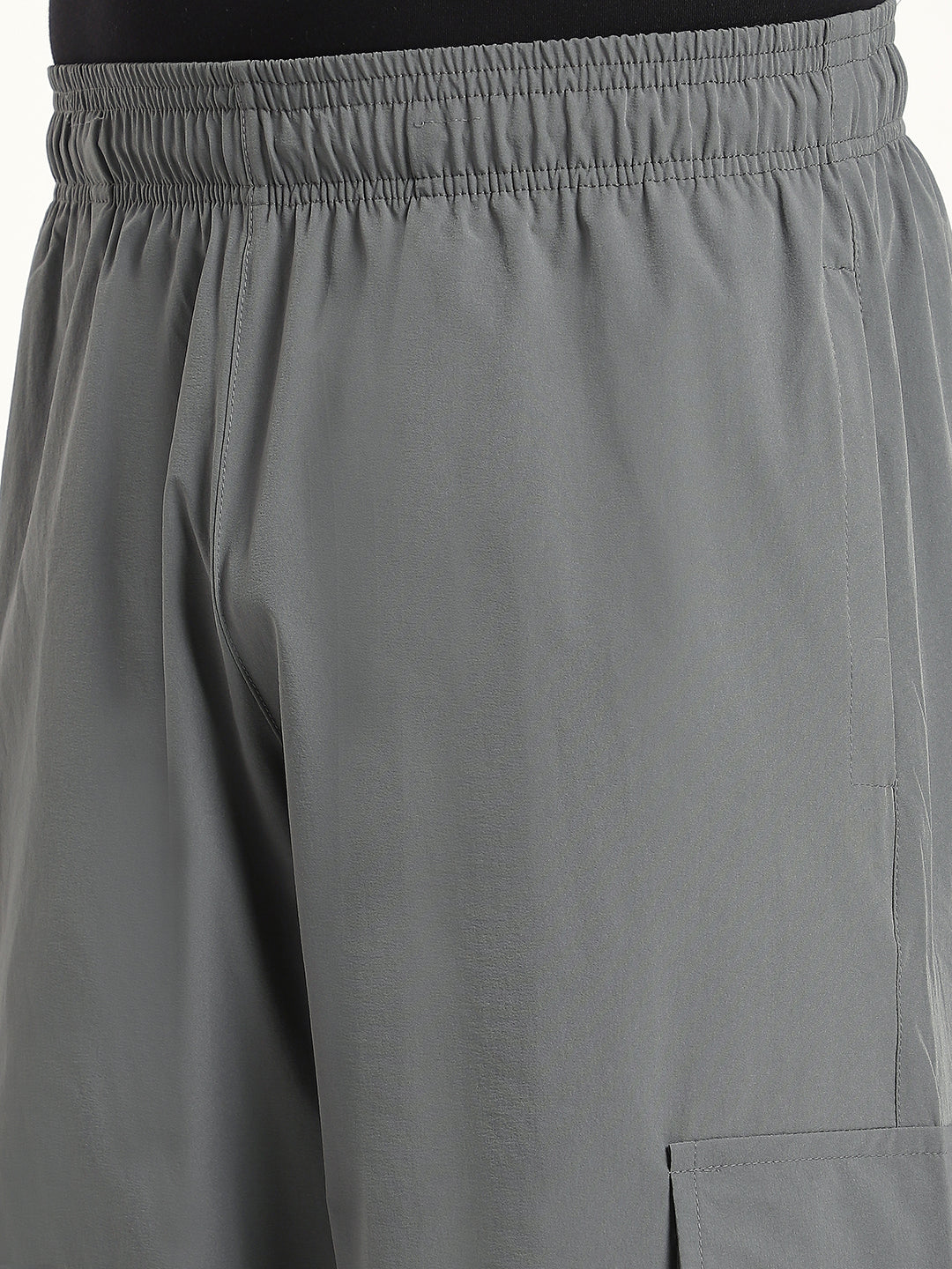 Plus Size Cargo Pants for Men (Grey)