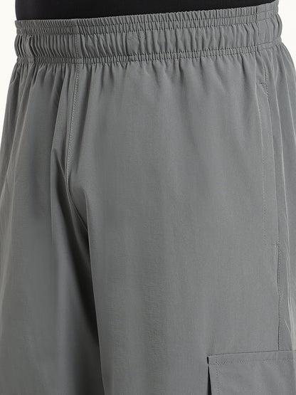 Plus Size Cargo Pants for Men (Grey)