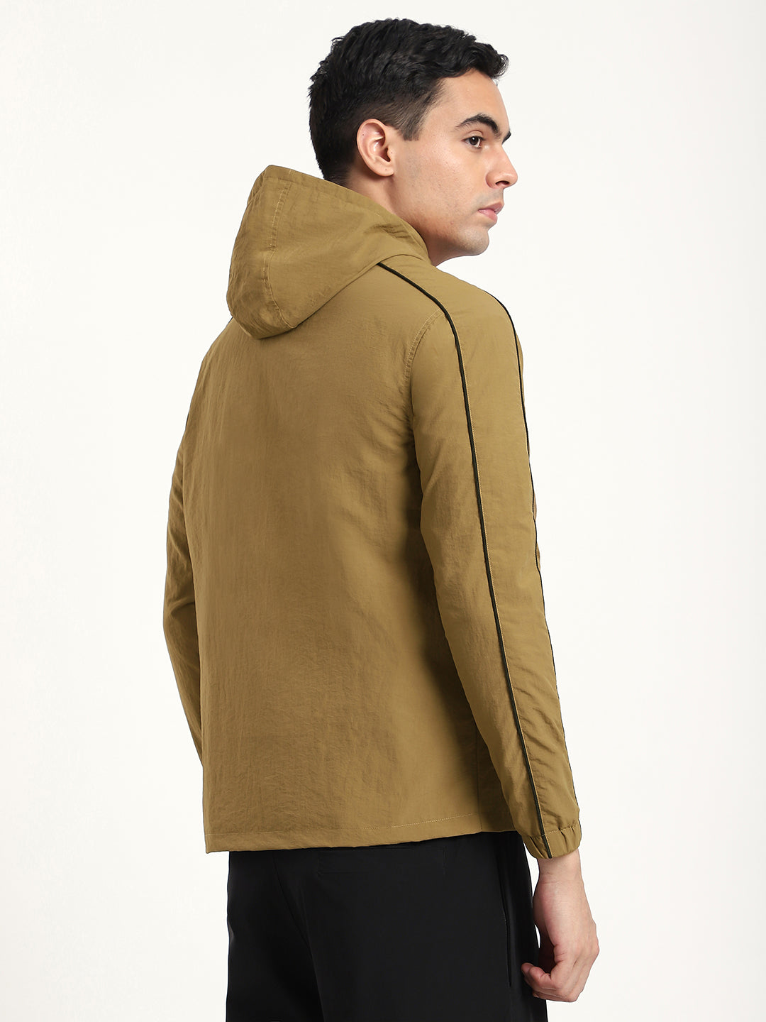 Tan AeroFlex Windbreaker Jacket