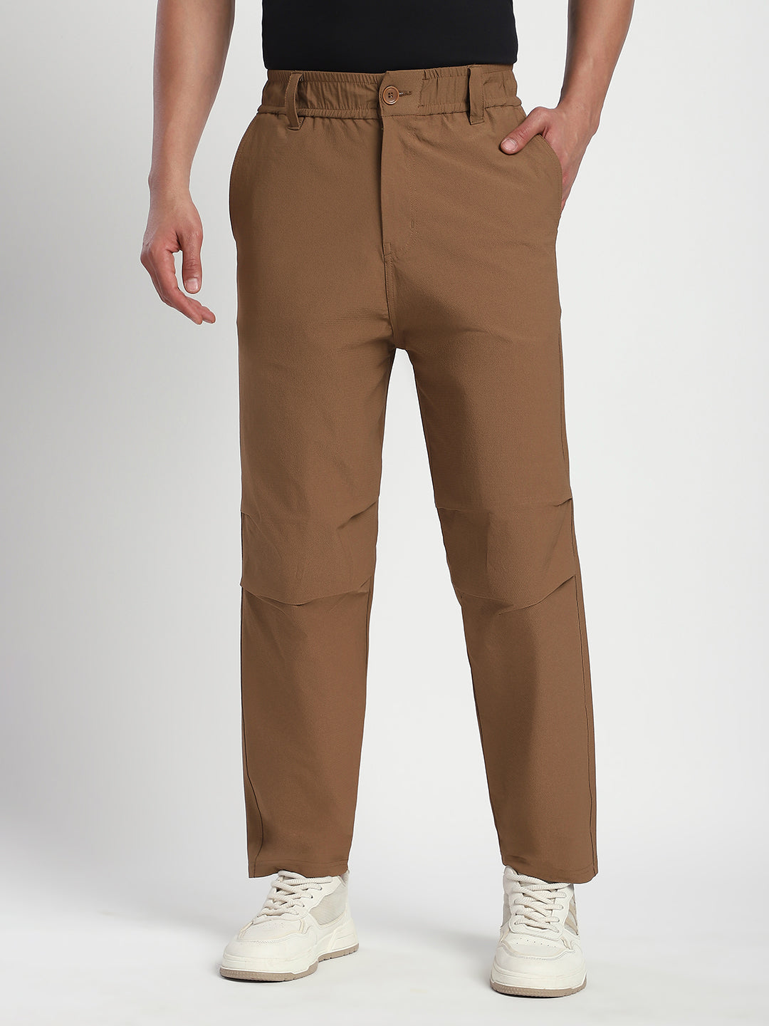Korean Fit Camel Pants