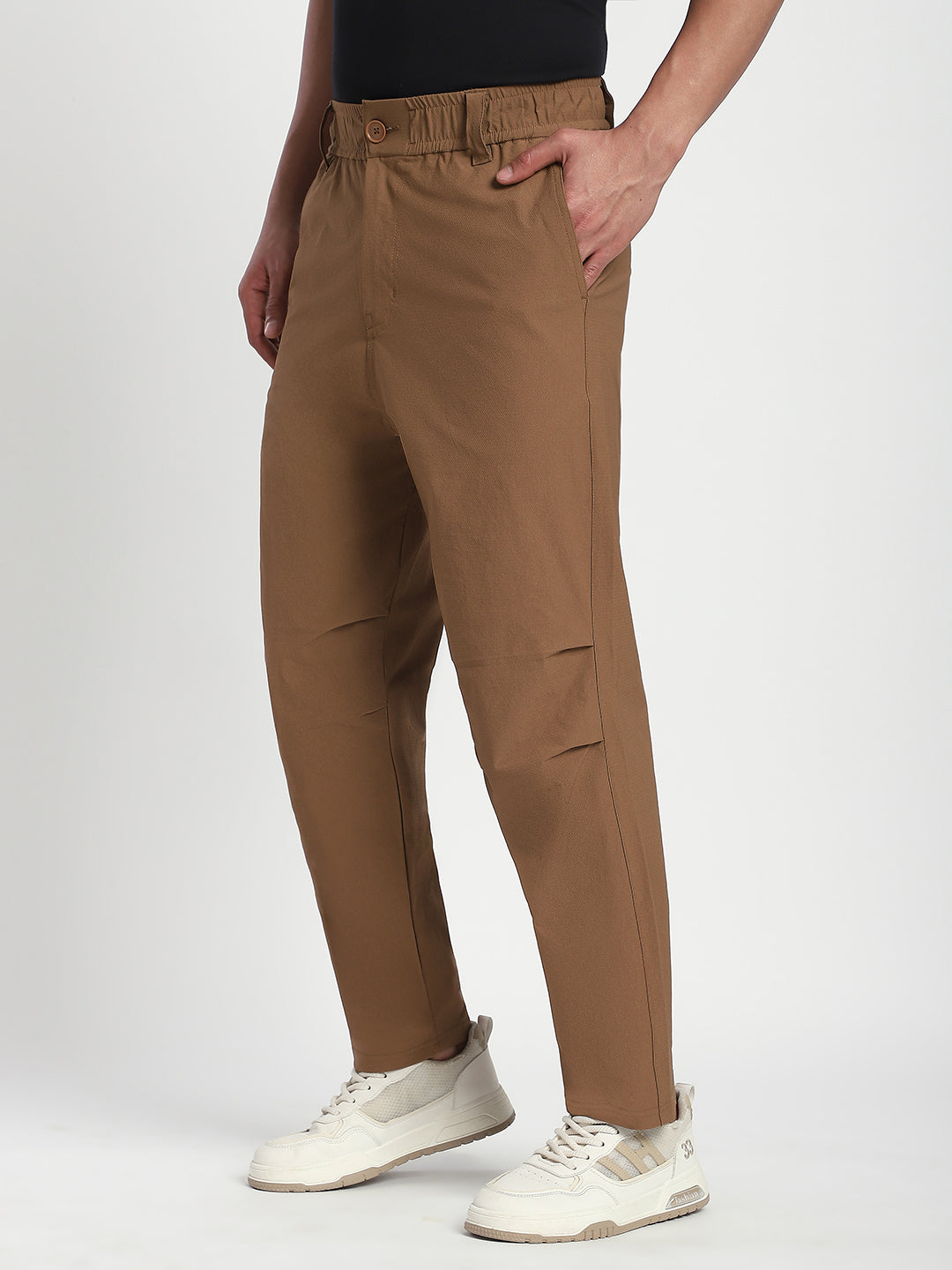 Korean Fit Camel Pants