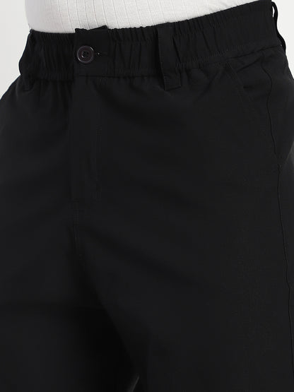 Korean Fit Black Pants