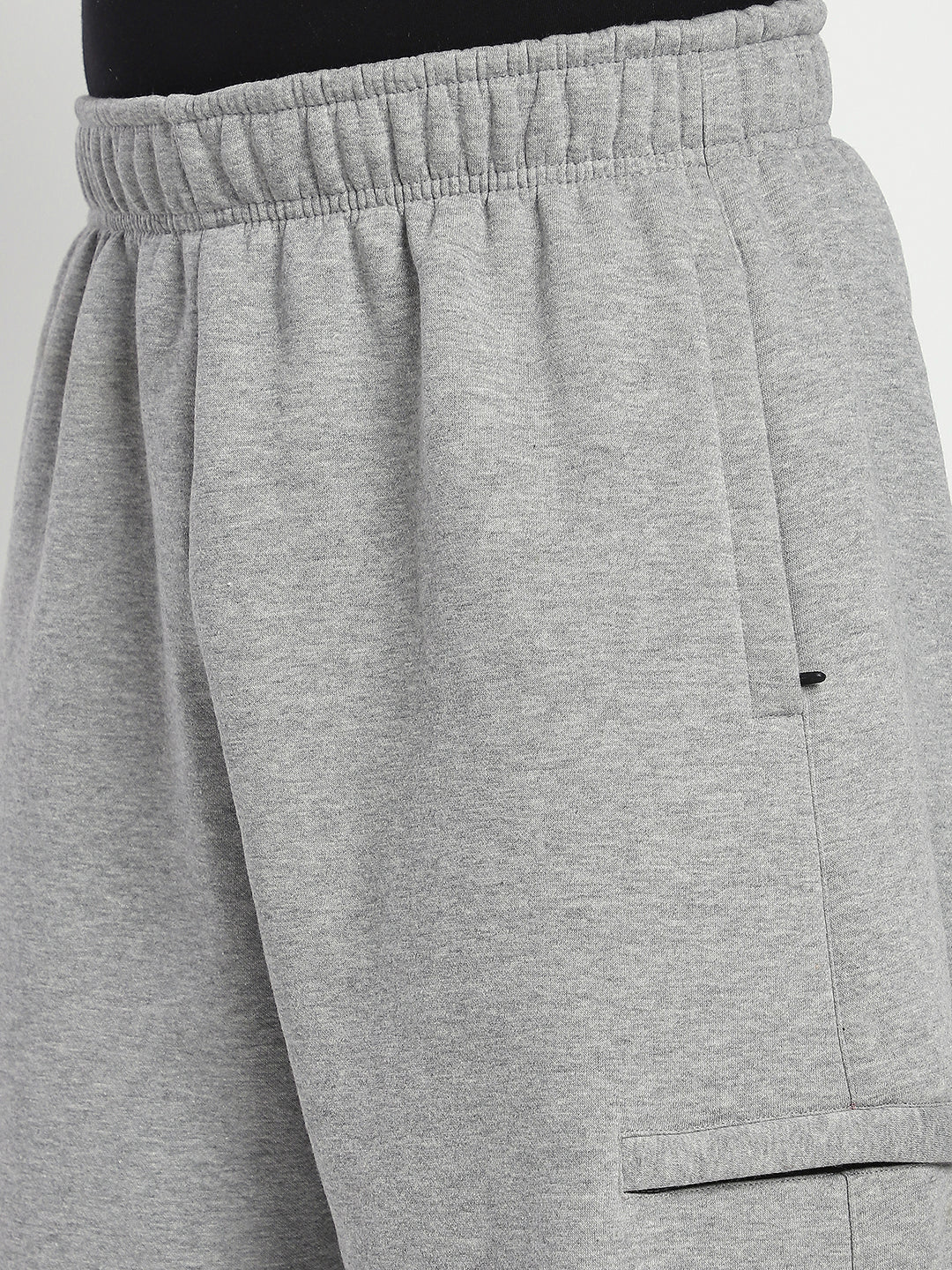Fleece Winter Cargo Sweat Pant (Grey)
