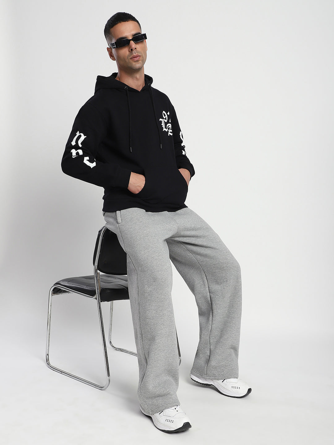 Fleece Winter Cargo Sweat Pant (Grey)