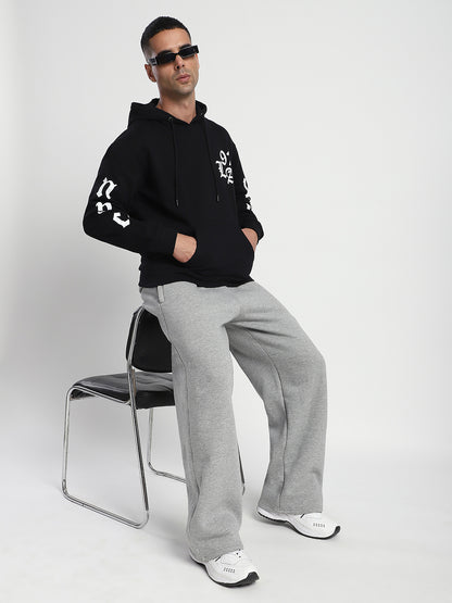 Fleece Winter Cargo Sweat Pant (Grey)