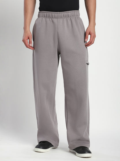 Fleece Winter Cargo Sweat Pant (Mid Grey)