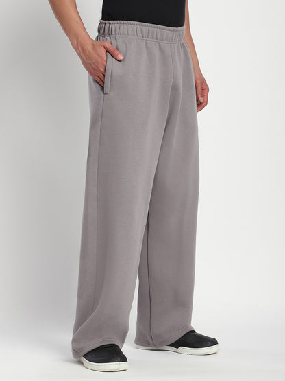 Fleece Winter Cargo Sweat Pant (Mid Grey)