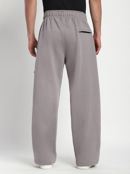 Fleece Winter Cargo Sweat Pant (Mid Grey)