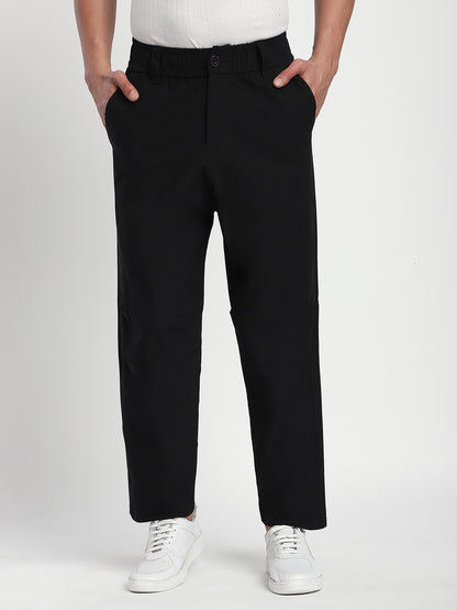 Korean Fit Black Pants