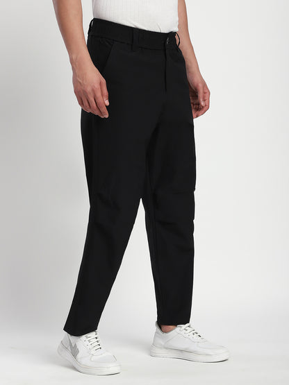 Korean Fit Black Pants