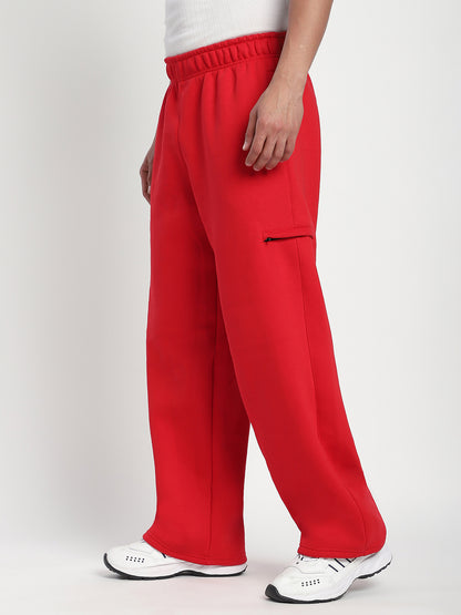 Fleece Winter Cargo Sweat Pant (Grey)