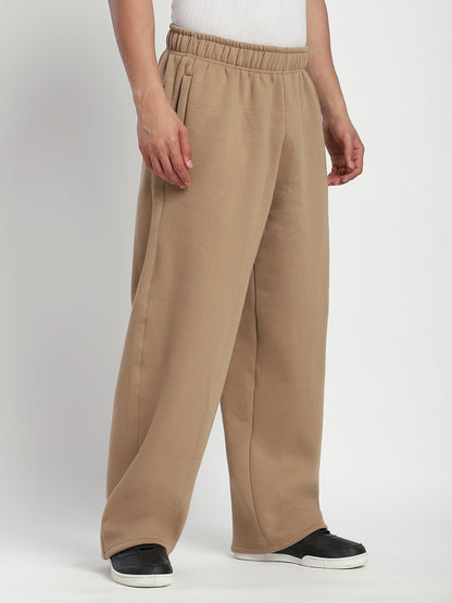 Fleece Winter Cargo Sweat Pant (Khakhi)