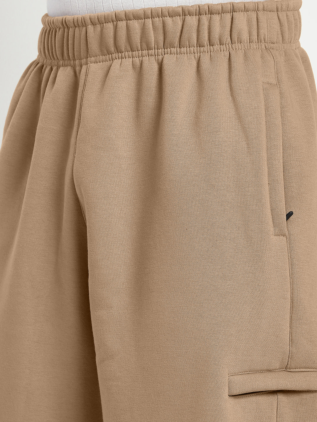 Fleece Winter Cargo Sweat Pant (Khakhi)