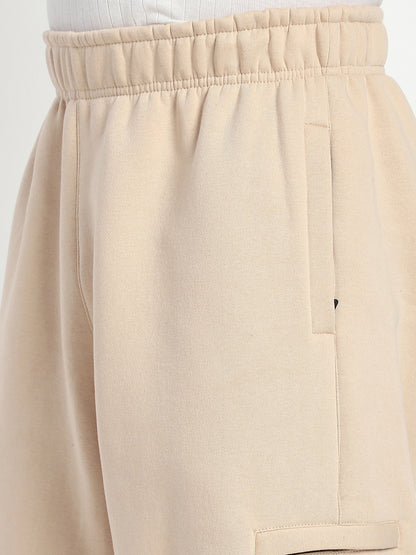 Fleece Winter Cargo Sweat Pant (Fawn)
