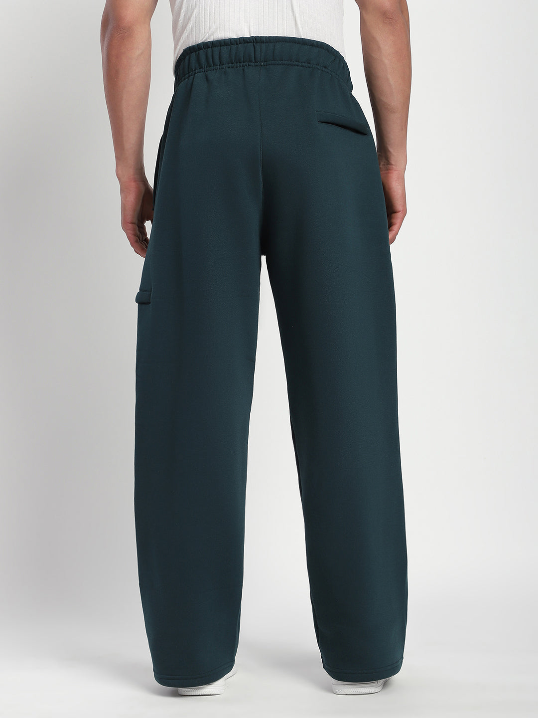 Fleece Winter Cargo Sweat Pant (Green)