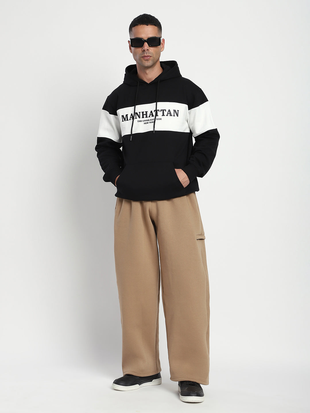 Fleece Winter Cargo Sweat Pant (Khakhi)