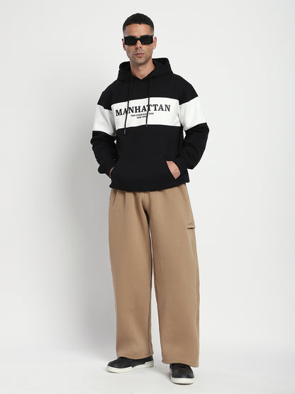 Fleece Winter Cargo Sweat Pant (Khakhi)