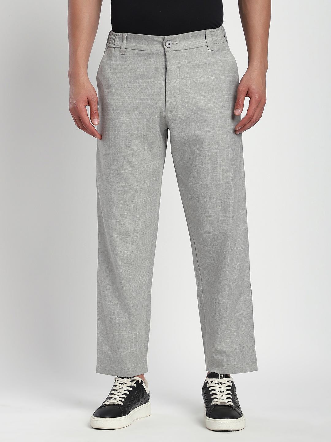 Straight Fit Korean Trouser (Grey)