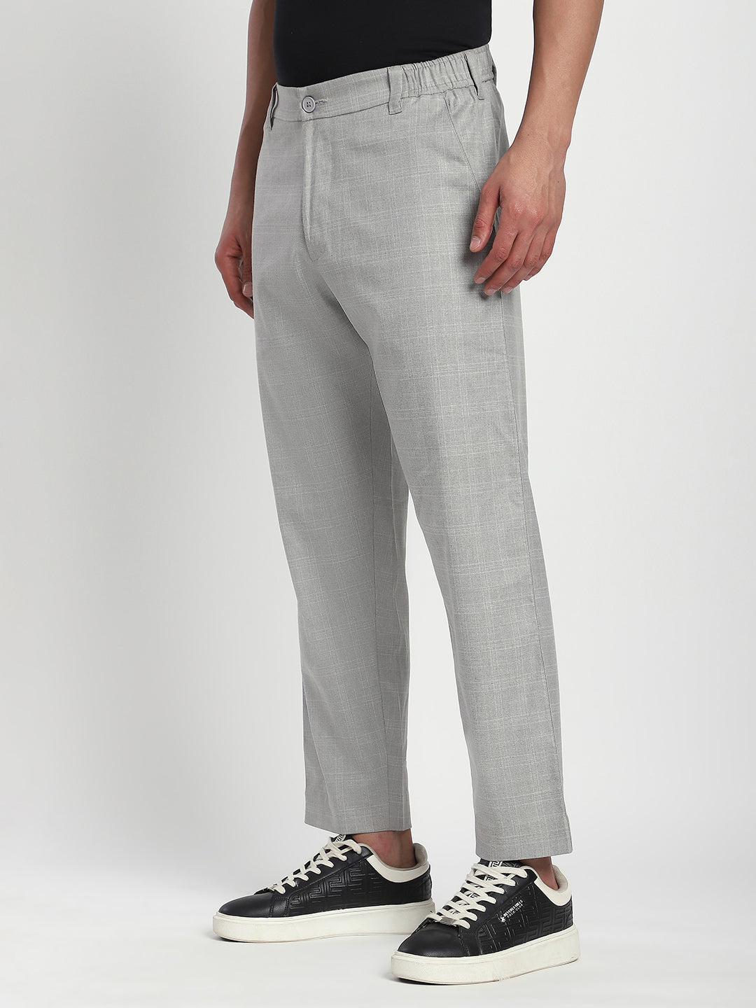 Straight Fit Korean Trouser (Grey)