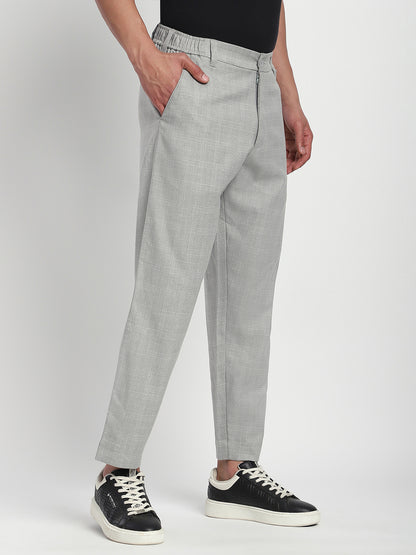 Straight Fit Korean Trouser (Grey)